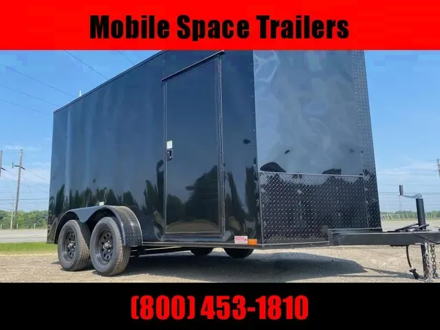 2025 Empire Cargo 7x14 Blackout Tandem Enclosed Trailer - Your Offer Awaits
