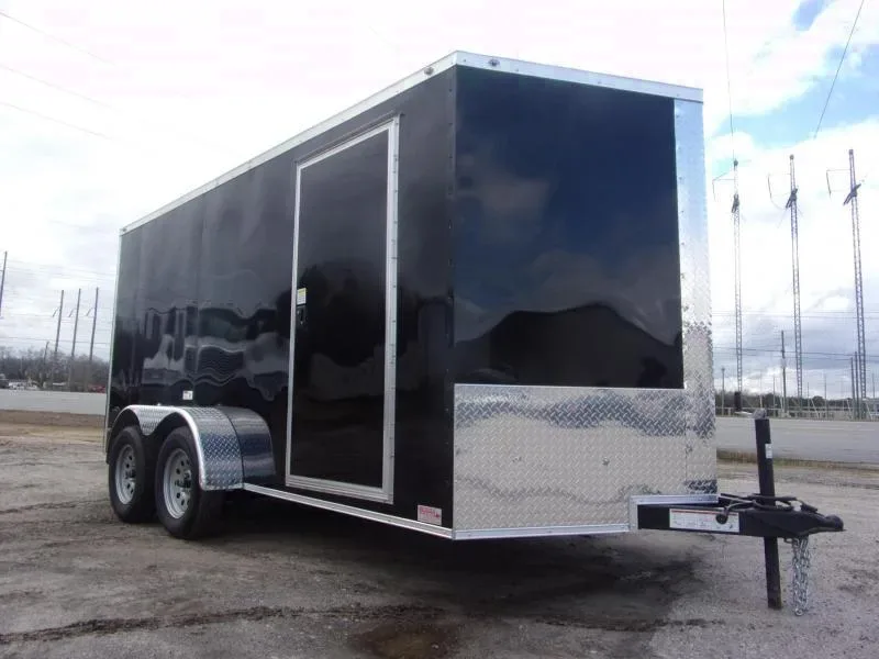 2025 NationCraft 7x14 Enclosed Cargo Trailer with Ramp Door