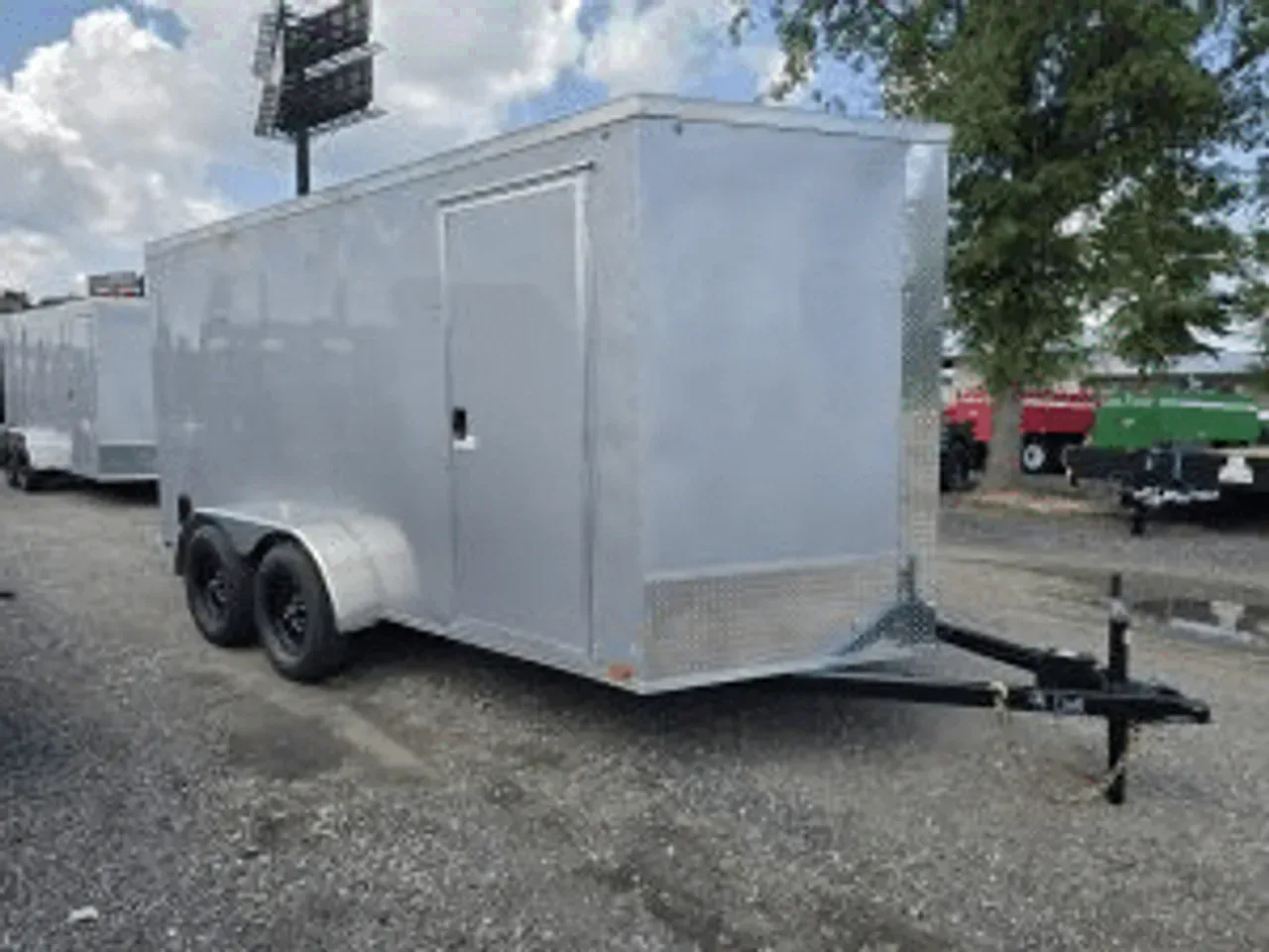 Enclosed 2026 7X14 Arising Trailers 7×14 EKO Tandem Axle 7K Enclosed Trailer -eccw714-001107 7 ft. x14 ft.