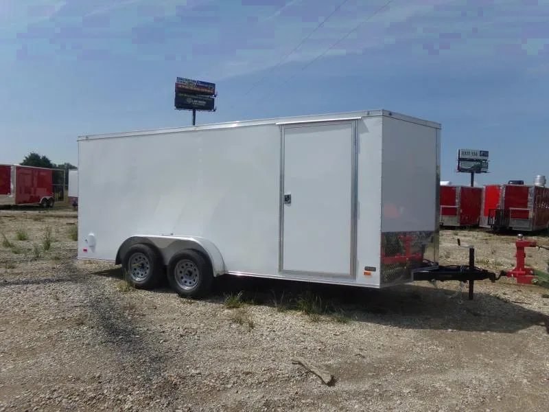 2025 Covered Wagon 7x16 Enclosed Cargo Trailer with 7ft Height