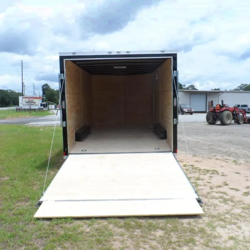 2025 Quality Cargo 8.5x16 Black Enclosed Trailer - Bonaire, GA