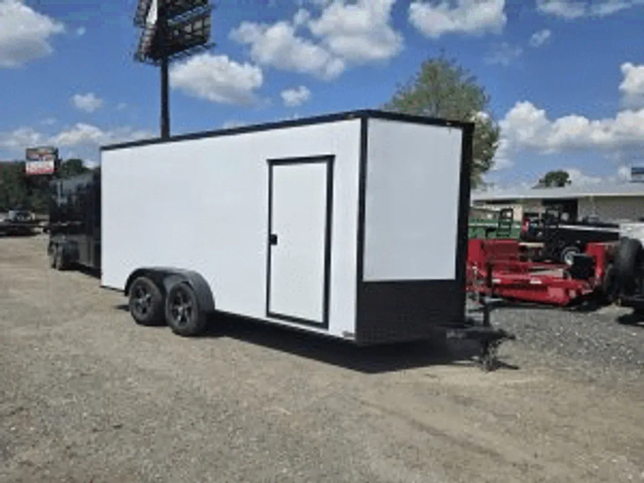 Enclosed 2026 7X16 South GA cargo 7X16 Enclosed Trailer -ECCW716-064042 7 ft. x16 ft.
