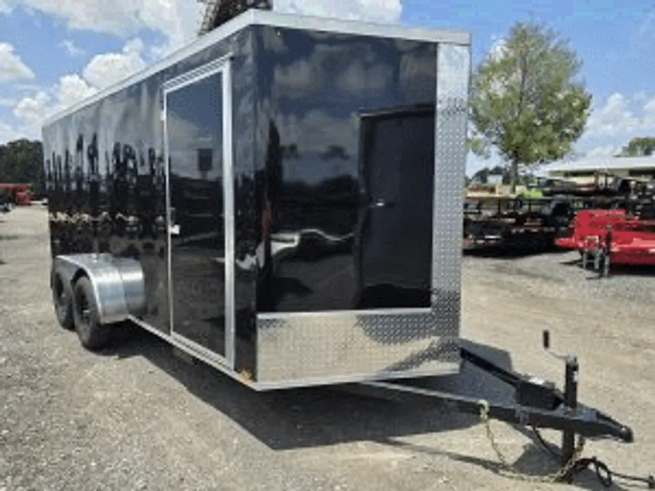 Enclosed 2026 7X16 Arising Trailers 7×16 EKO Tandem Axle 7K Enclosed Trailer -eccw716-000865 7 ft. x16 ft.
