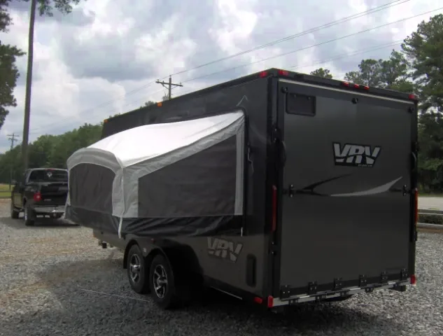 Versatile 2025 Livin' Lite VRV718 7x18 Motorcycle Toy Hauler - Inquire Now