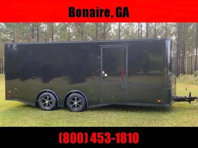 2025 Covered Wagon 8.5x20 10K Blackout Spread Axle Carhauler