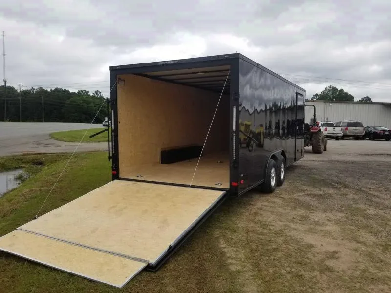 2025 Covered Wagon 8.5x20 Blackout Enclosed Carhauler - Make an Offer