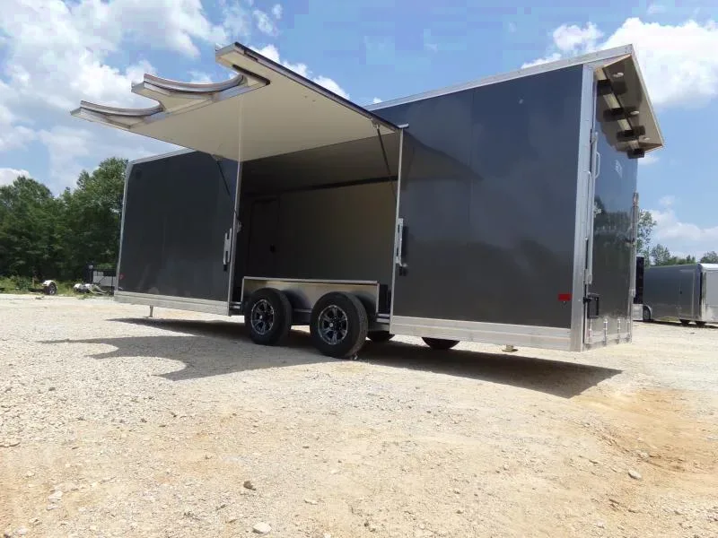 2025 EZ Hauler 8.5x24 Cargo Trailer with Elite ESCAPE Door