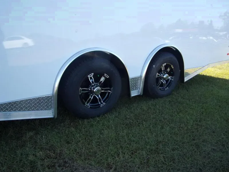 2025 Covered Wagon 8.5x24 Cargo Trailer with Spread Axles & Ramp Door - Your Offer Matters