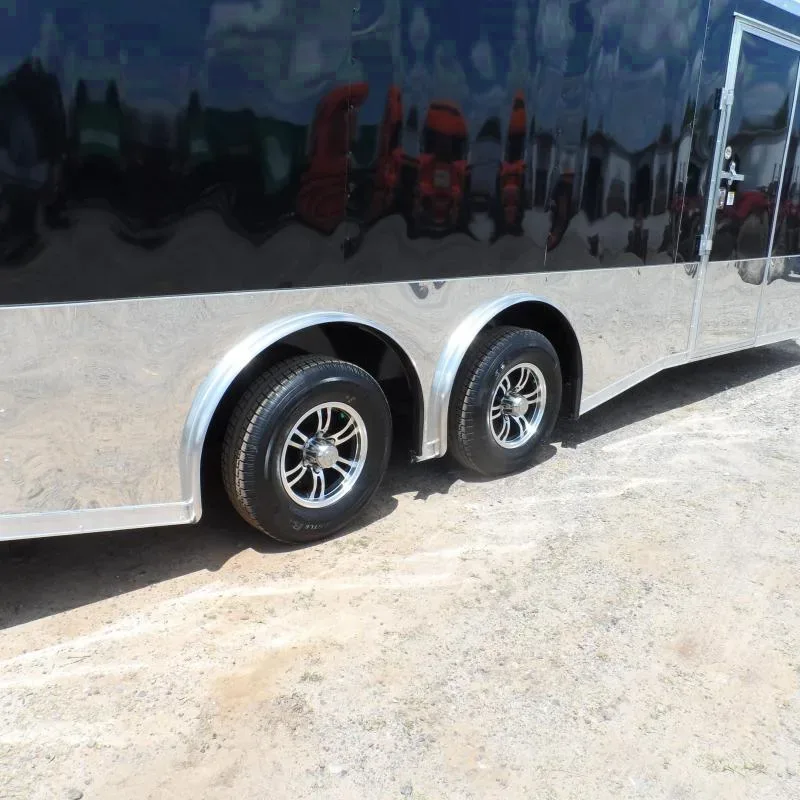 2025 Covered Wagon 8.5x24 Enclosed Cargo Trailer - Black, Bonaire, GA