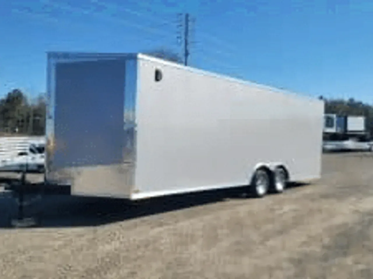 Enclosed 2026 8.5X24 Seed Cargo 8.5×24 Tandem Axle 7K Enclosed Trailer -eccw8524-002444 8.5 ft. x24 ft.