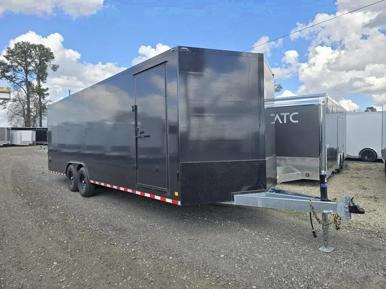 Enclosed 2026 8.5X24 Cell Tech 8.5X24 14K Heavy Duty Enclosed Steel Trailer -ECCW8524-002074 8.5 ft. x24 ft.