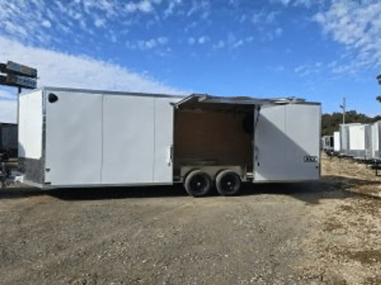 Aluminum 2026 8.5X24 EZ Hauler 8.5X24 XLT Aluminum Enclosed carhauler trailer elite escape -ecmi8524-XLT-029380 8.5 ft. x24 ft.