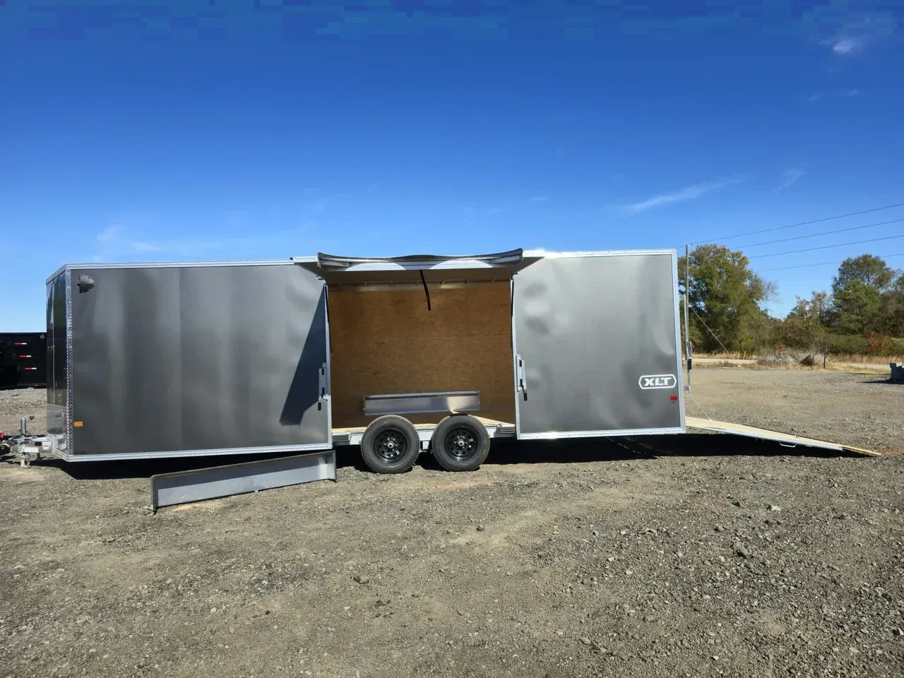 Aluminum 2025 8.5X24 EZ Hauler 8.5X24 XLT Aluminum Enclosed carhauler trailer elite escape -ecmi8524-027431 8.5 ft. x24 ft.