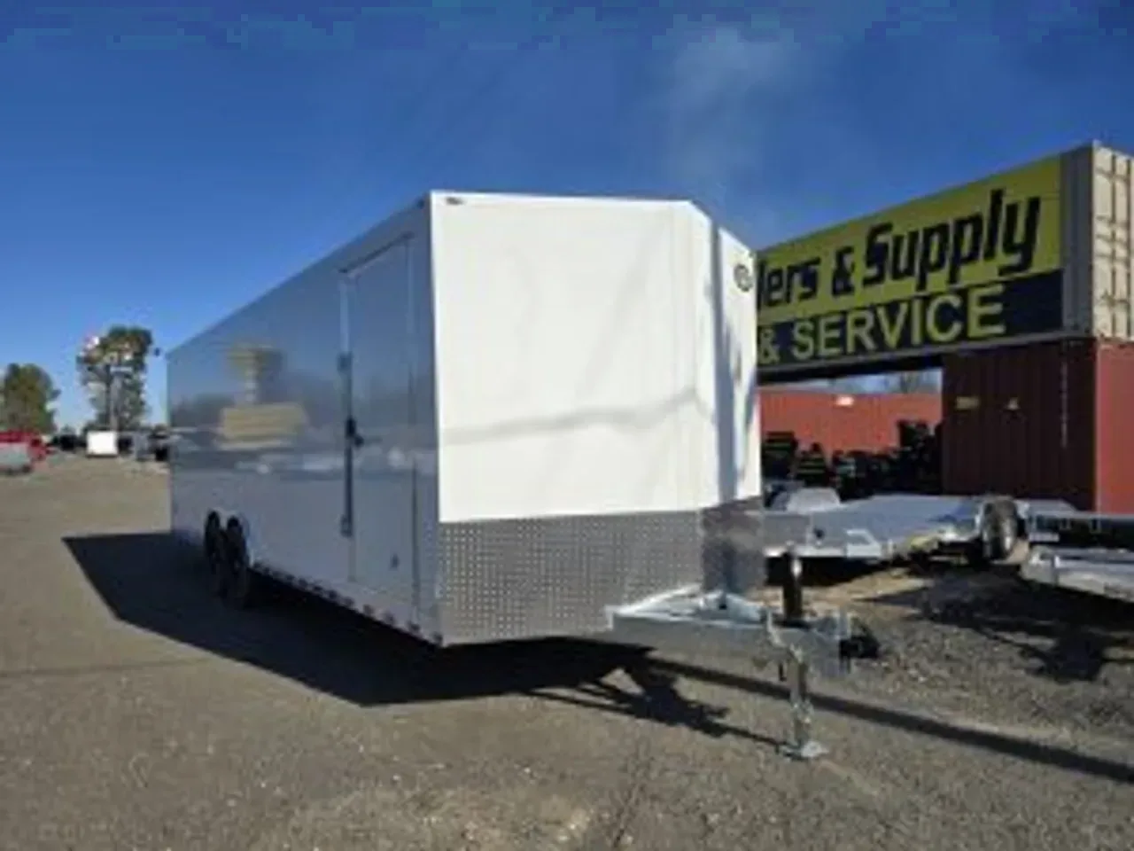 Enclosed 2026 8.5X24 Cell Tech 8.5×24 contractor enclosed cargo trailer heavy duty 14k car hauler -eccw8524-002050 8.5 ft. x24 ft.