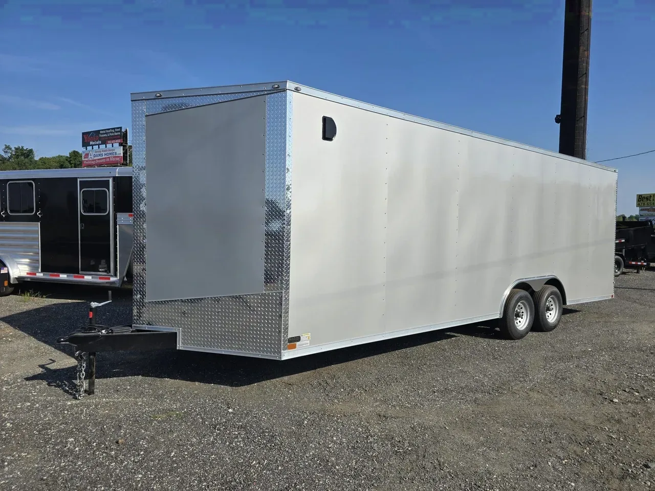 Enclosed 2026 8.5X24 Seed Cargo 8.5×24 10K Enclosed Car Hauler Trailer -eccw8524-002445 8.5 ft. x24 ft.