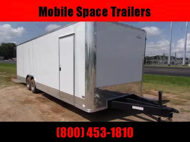 2025 Covered Wagon 8.5x28 Enclosed Car Hauler with Ramp
