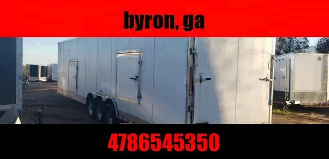 2025 8.5x36 Enclosed Triple Axle Car Hauler - Bonaire, GA