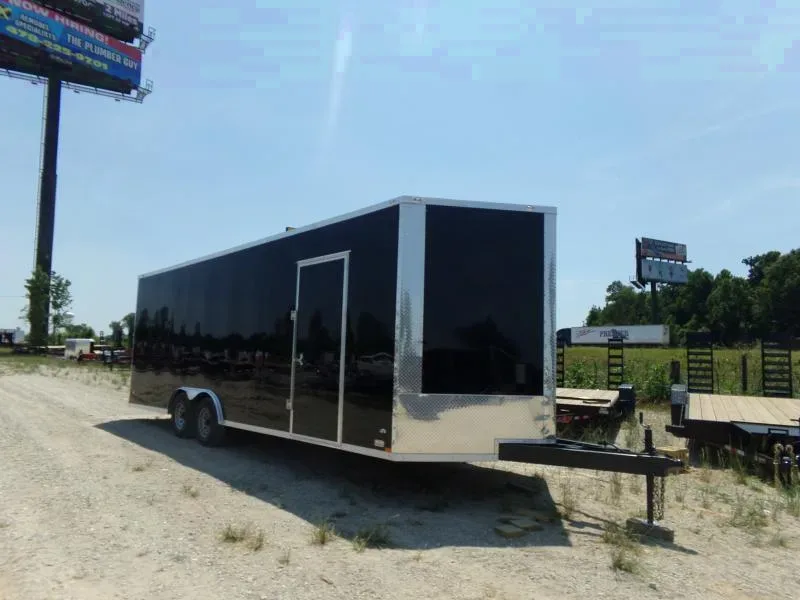 2025 Elite 8.5x24 Enclosed Car Hauler with Ramp Door