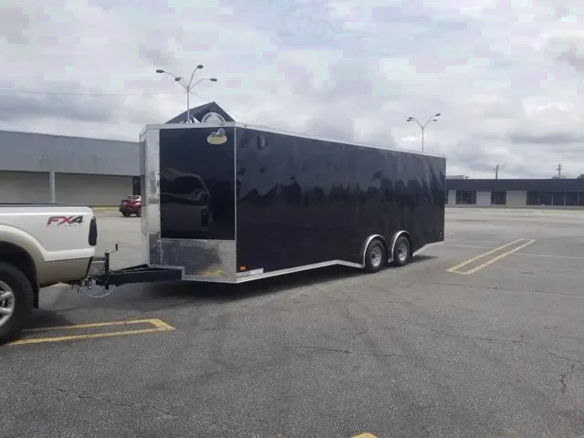 2025 Covered Wagon 8.5x24 Black Enclosed Cargo Trailer with Spread Axles - Make an Offer