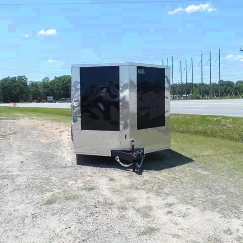 2025 Covered Wagon 8.5x24 White Finished Enclosed Cargo Trailer - Bonaire, GA
