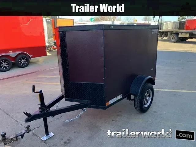 2025 Covered Wagon 4x6 Goldmine Series Enclosed Cargo Trailer