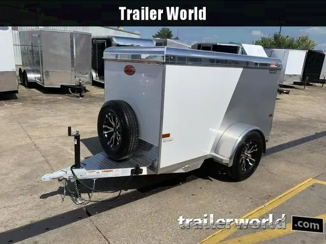 New 2024 Sundowner 4x8 MINI GO Aluminum Enclosed Cargo Trailer - Best Offer!