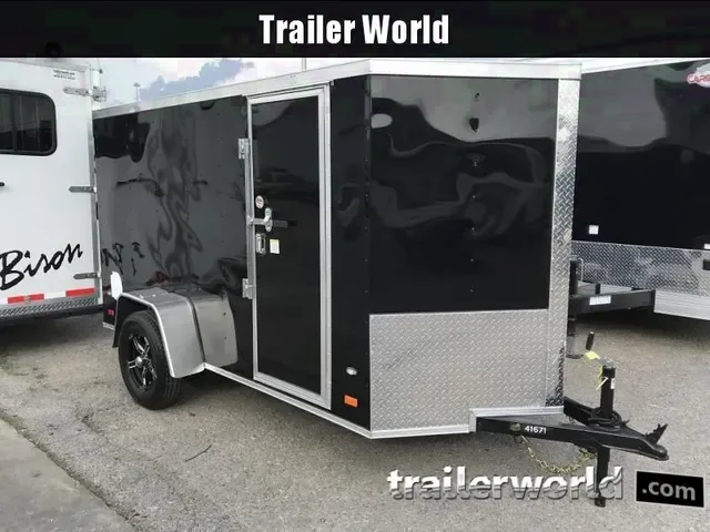 2025 Covered Wagon 5x10 V-Nose Enclosed Cargo Trailer