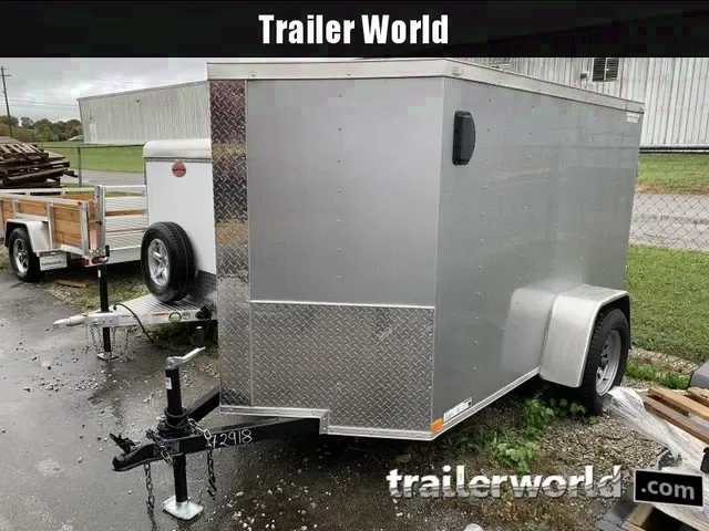 2025 5x8 Single Axle Enclosed Cargo Trailer - Make an Offer