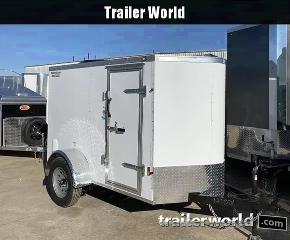 2025 Continental Cargo 5x8 V-Nose Enclosed Cargo Trailer