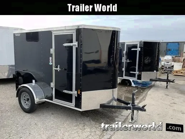 2025 Continental Cargo 5x8 V-Nose Enclosed Trailer