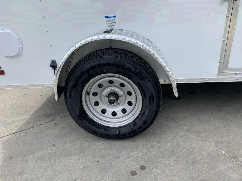 New 2025 Continental Cargo 6x10 Enclosed Trailer - Double Door Design