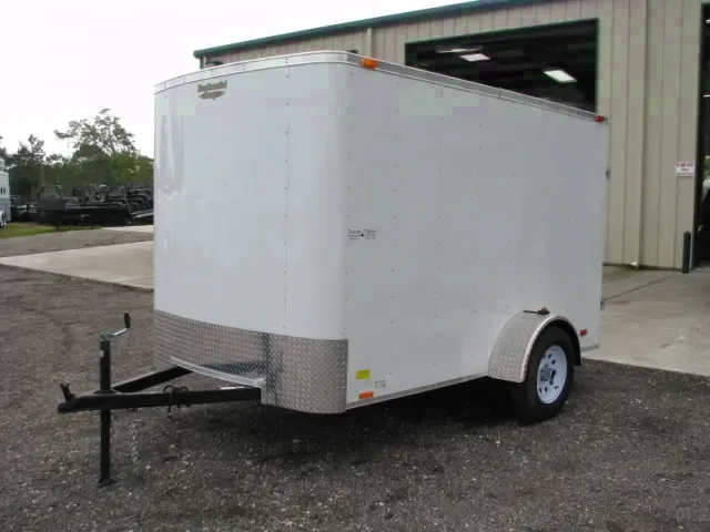 10FT ENCLOSED CARGO WITH DOUBLE REAR DOORS
