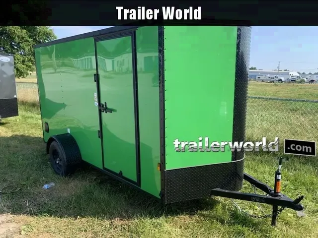 2025 Continental Cargo 6x12 Enclosed Trailer with Ramp Door – Make Offer