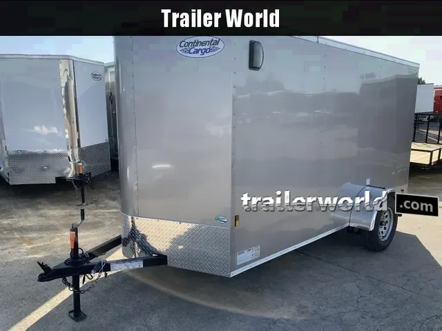 Offer Welcome: 2025 Continental Cargo 6x12 Enclosed Trailer - Pewter