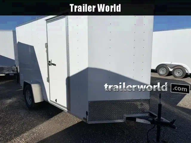 Brand New 2025 6x12 Enclosed Cargo Trailer with Double Doors - Make an Offer