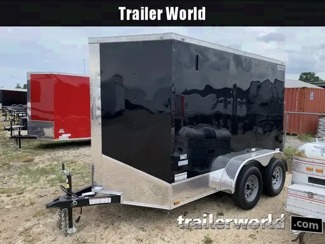 Brand New 6x12 Tandem Axle Enclosed Cargo Trailer