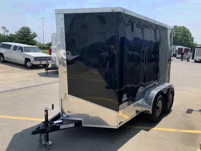 2025 Black 6x12 Tandem Axle Cargo Trailer - Inquire for Best Deal