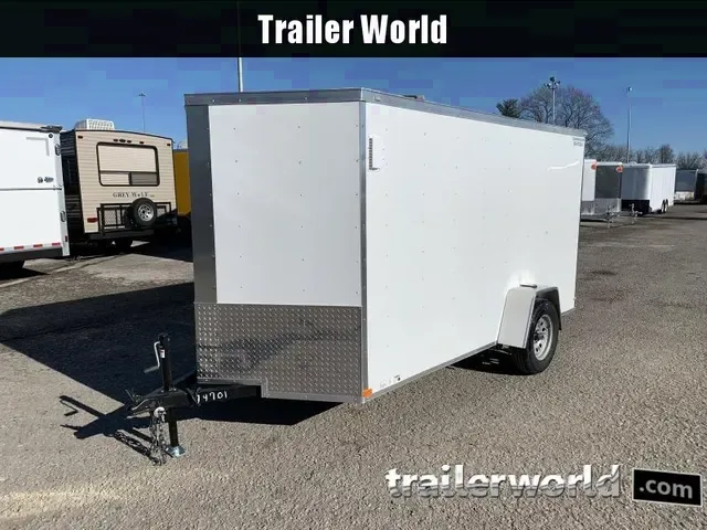 2025 V-Nose Ramp Door Cargo Trailer 6x12