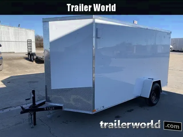 2025 Single Axle 6x12 Cargo Trailer with Ramp Access