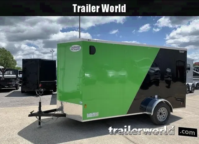 2025 Continental Cargo 6x12 Ramp Door Enclosed Trailer