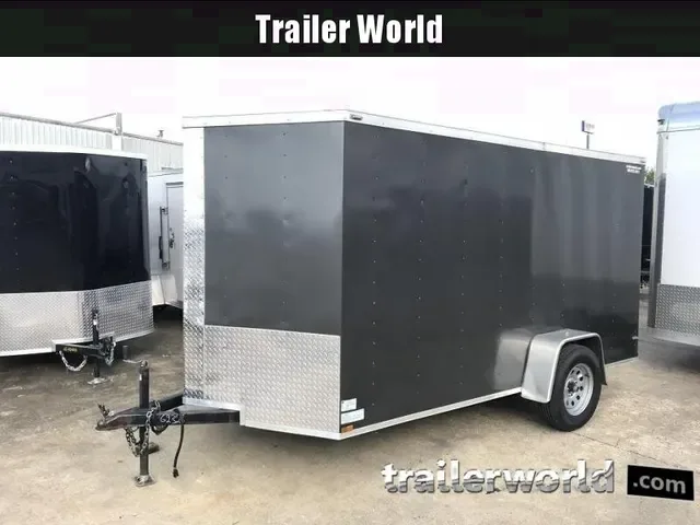 Used Lark 6x12 V-Nose Ramp Door Cargo Trailer - Bowling Green, KY