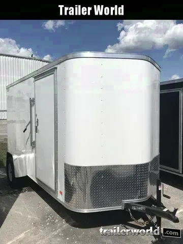 2025 Covered Wagon 6x12 V-Nose Enclosed Cargo Trailer
