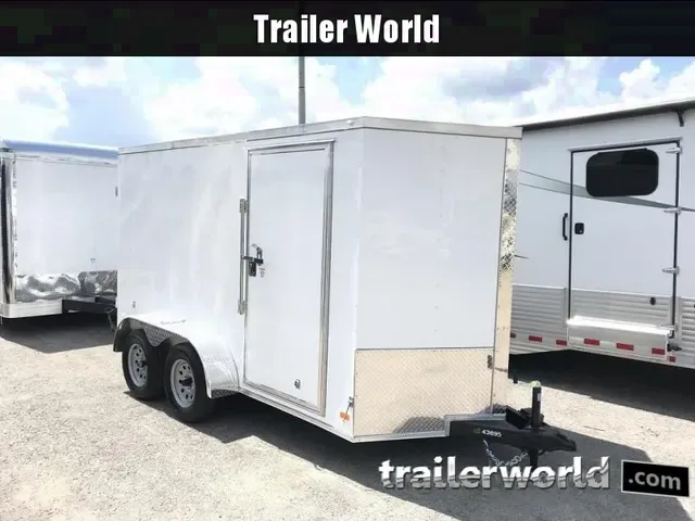 2025 Covered Wagon 6x12 V-Nose Enclosed Cargo Trailer - Make Offer