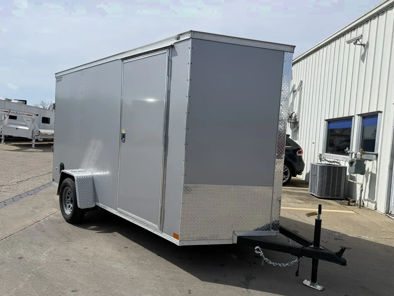111064 - 2026 Covered Wagon 6' x 12' X 6'6" Single Axle Cargo / Enclosed Cargo Trailer