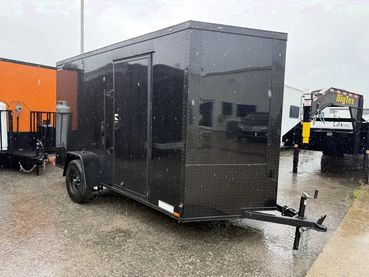 019807 - 2026 Miscellaneous XT 6' x 12' x 6'3" Single Axle Enclosed Blackout Cargo Trailer