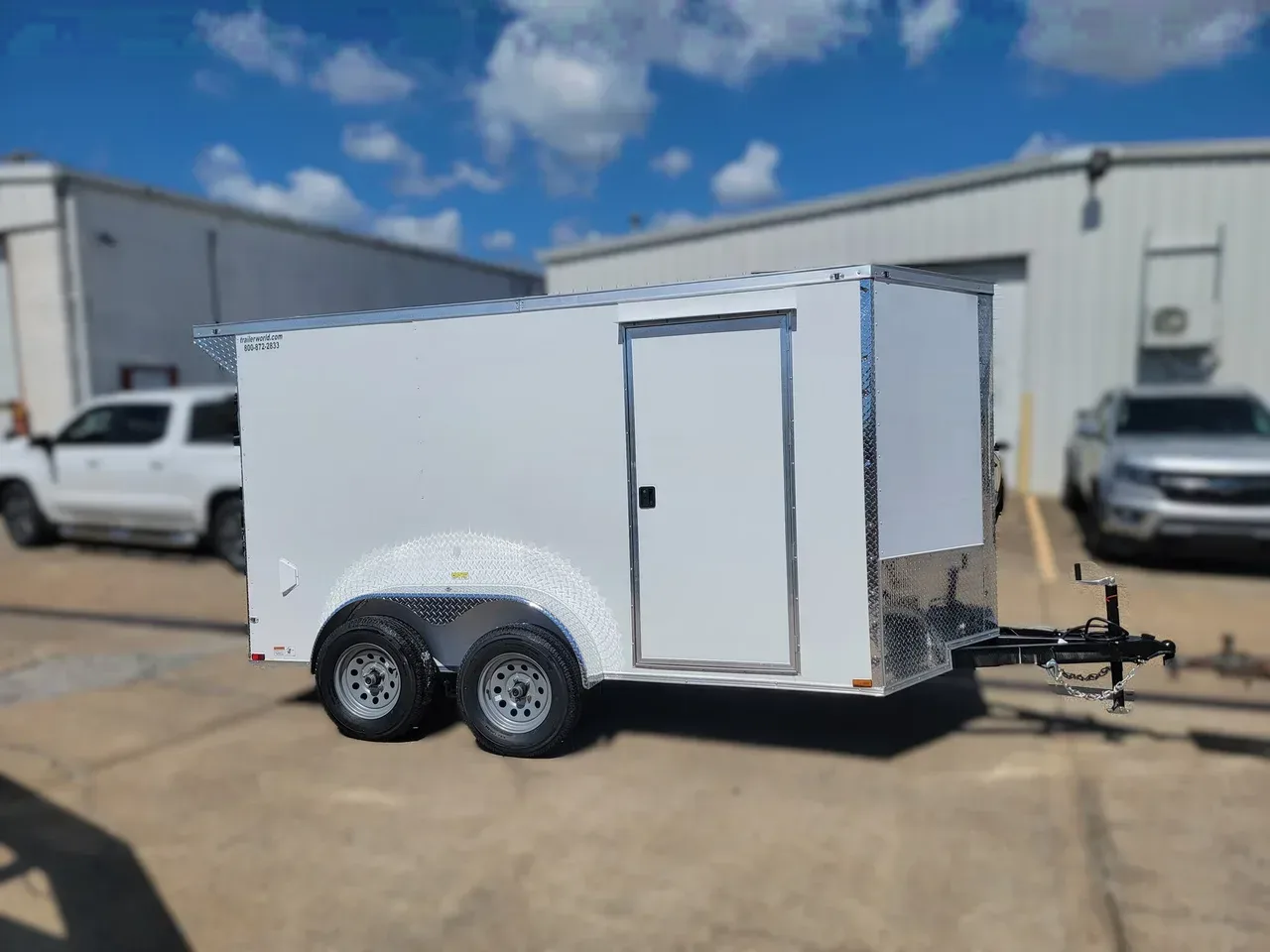 078654 - 2027 Miscellaneous QC 6'X12' TA Cargo Trailer with 2X3500# Axles Cargo Trailer