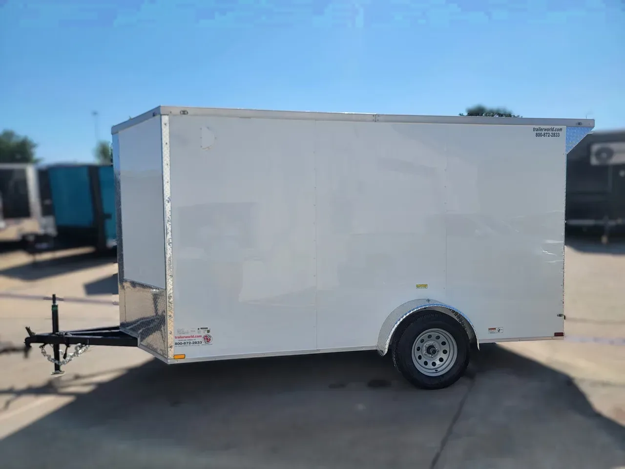 078653 - 2027 Miscellaneous QC 6'X12' SA Cargo Trailer with 1X3500#Axle Cargo Trailer