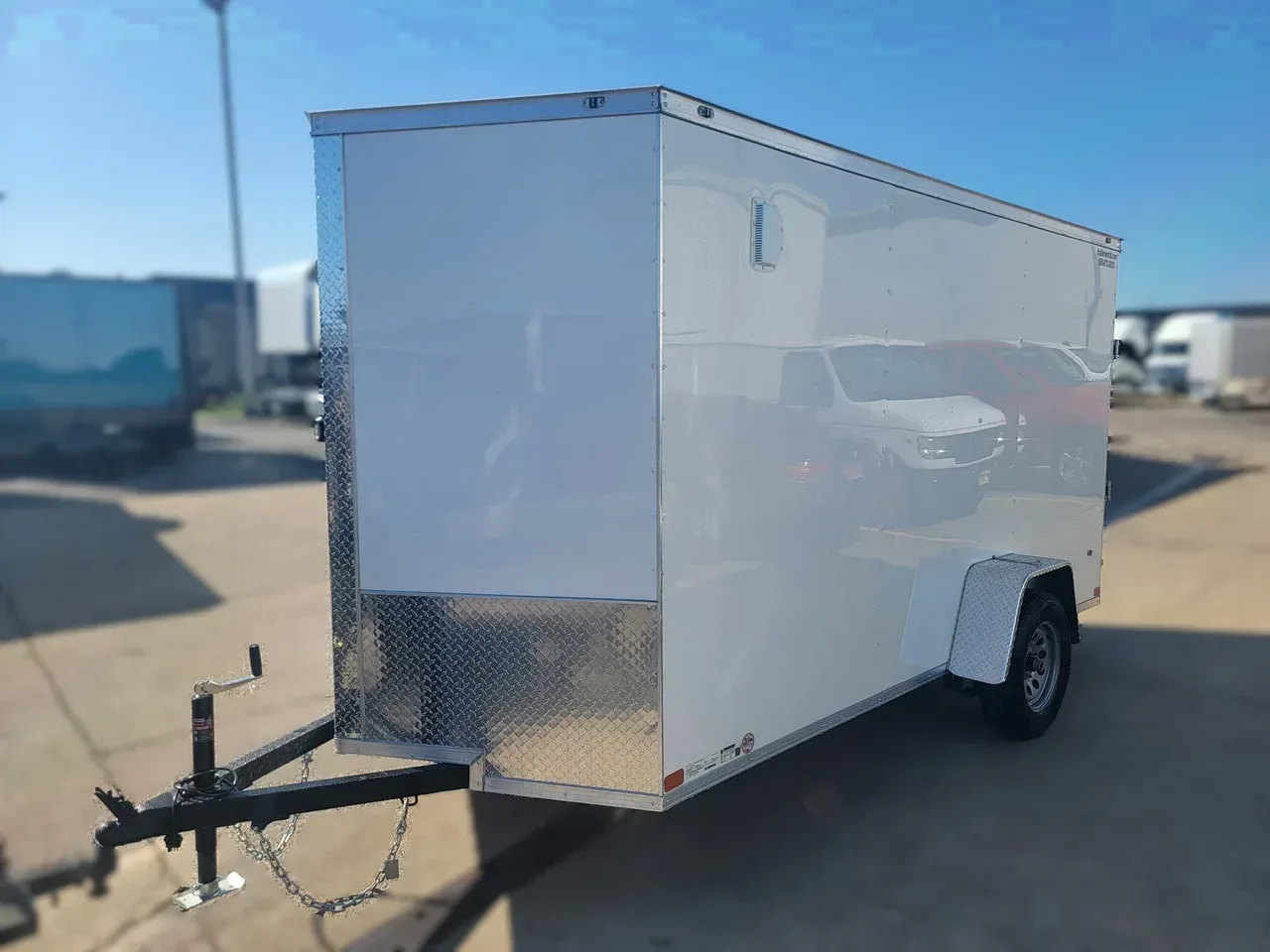 113209 - 2027 Miscellaneous CW Enclosed Cargo Trailer 6' x 12' Cargo Trailer