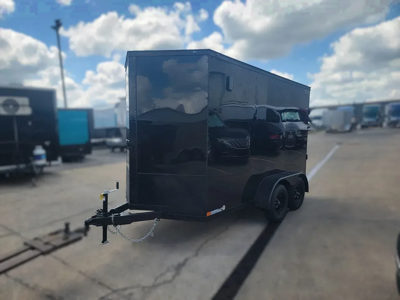 111851 - 2027 Miscellaneous CW Enclosed Cargo Trailer 6' x 12' x 7' Cargo Trailer