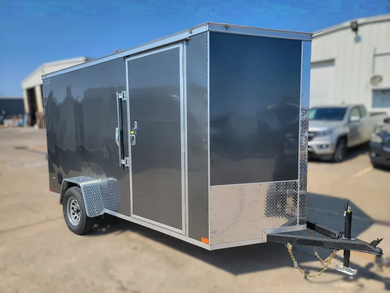 112180 - 2027 Miscellaneous CW Enclosed Cargo Trailer 6' x 12' x 6'6" Cargo Trailer